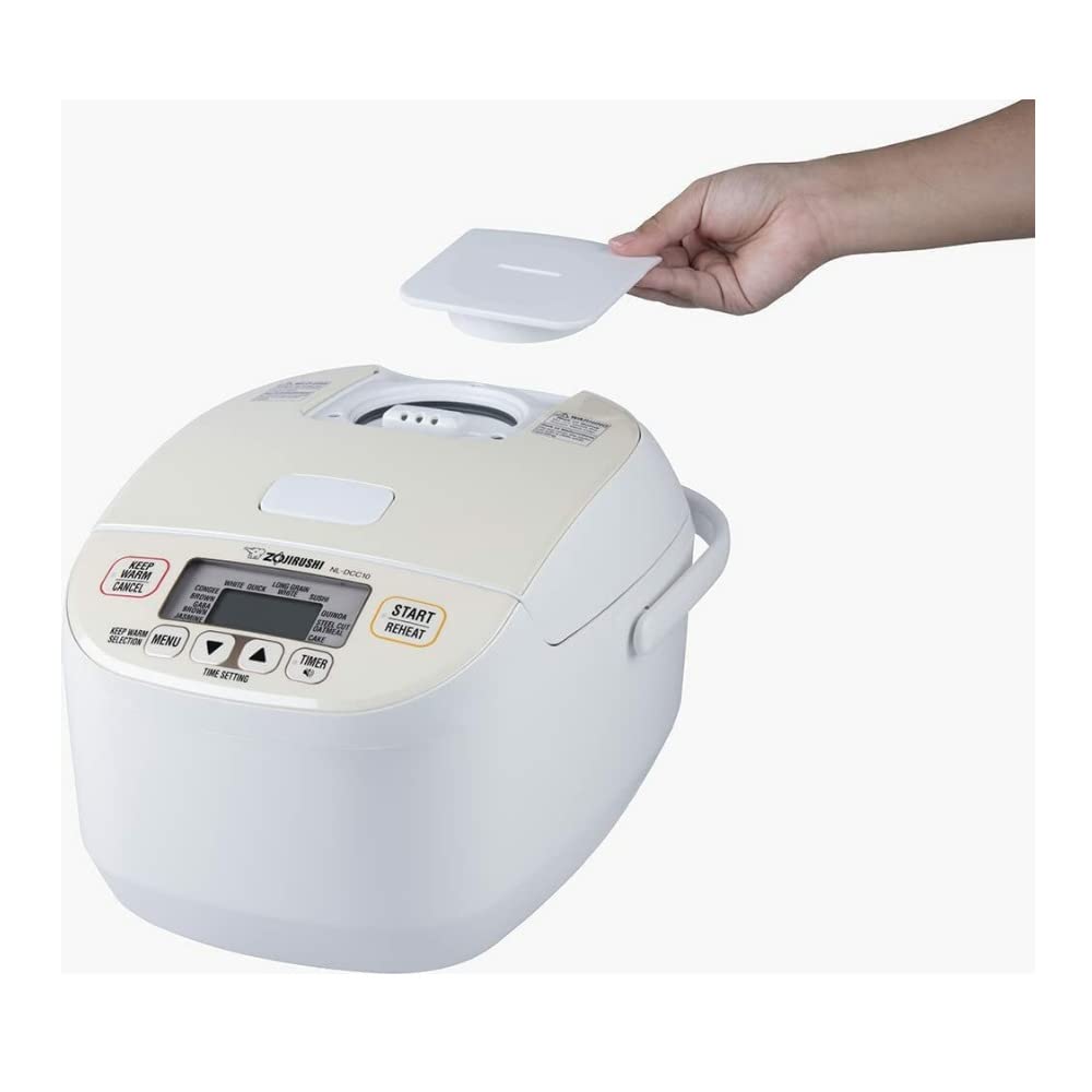 NL-DCC10CP Micom Rice Cooker & Warmer, 5.5 Cups, Pearl Beige