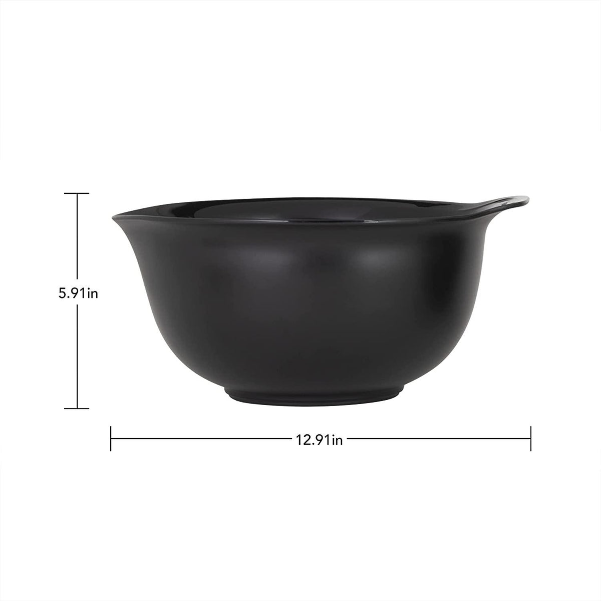 KitchenAid Universal Mixing Bowls, Set Of 3, Black