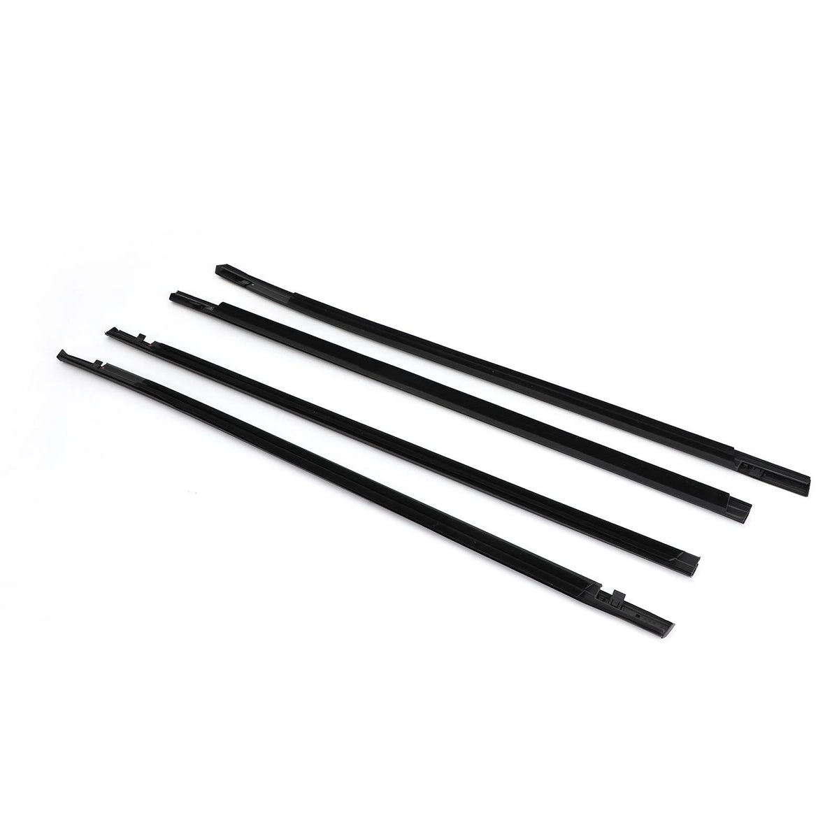 Honda Civic 2016-2023 4PCS Weatherstrip Window Moulding Trim Seal Belt Generic