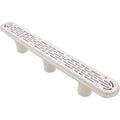 Channel Drain, Aquastar, 32", Flat Grate, For Concrete, White