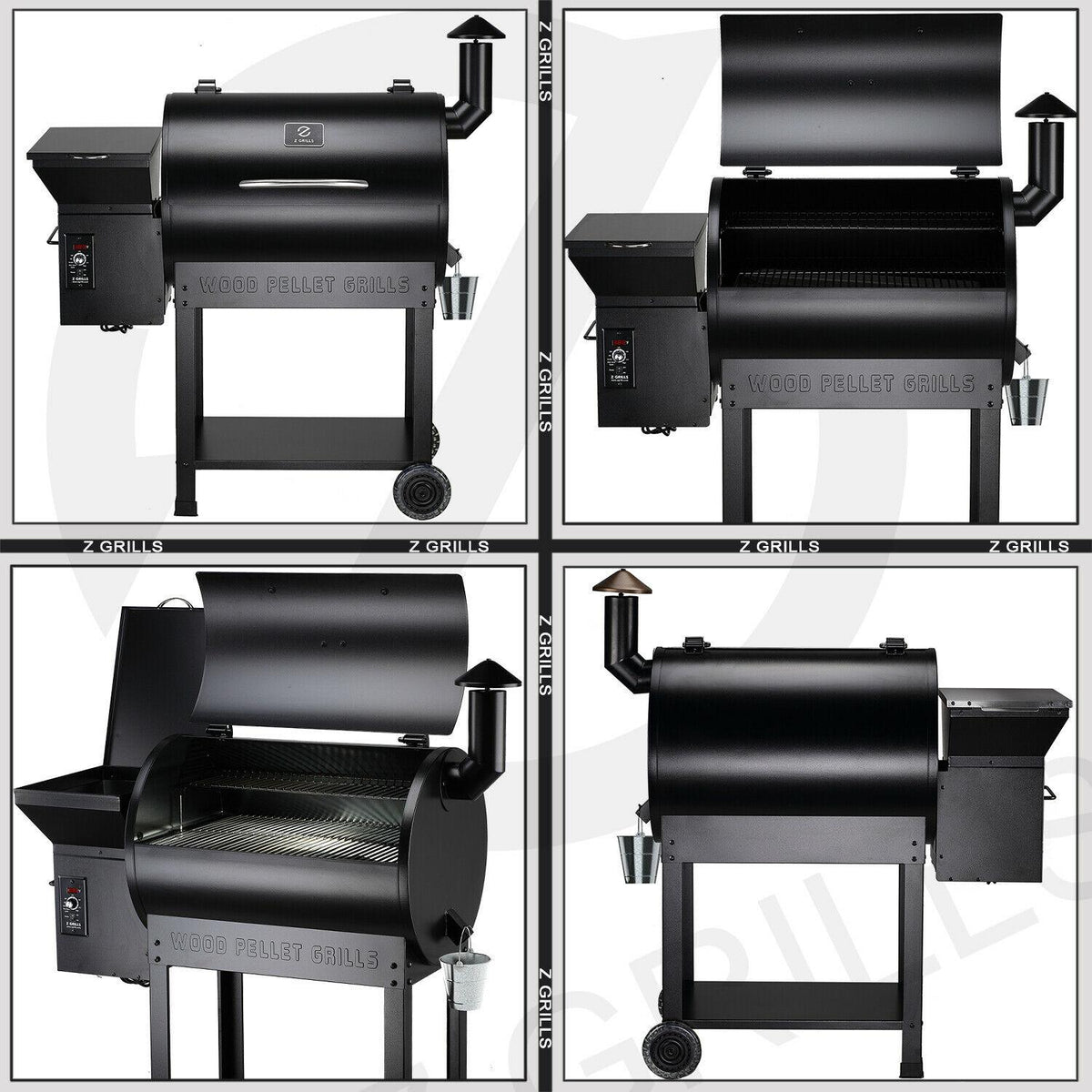 ZPG-7002B Pellet Grill BBQ Smoker Digital Control with Smart Probe