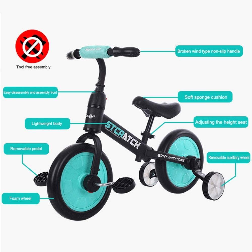 JLFSDB  Bike Freestyle Girl’s Boy’s Kids Children Bike, 4 Colours, in Size (12inch)