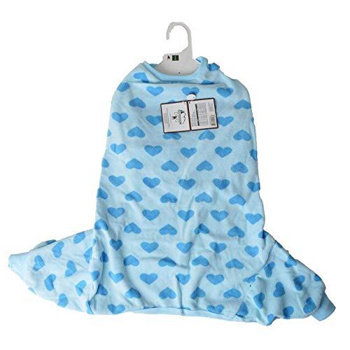 Lookin Good Heart Fce Dog Pajamas - Blue (8 Pack)