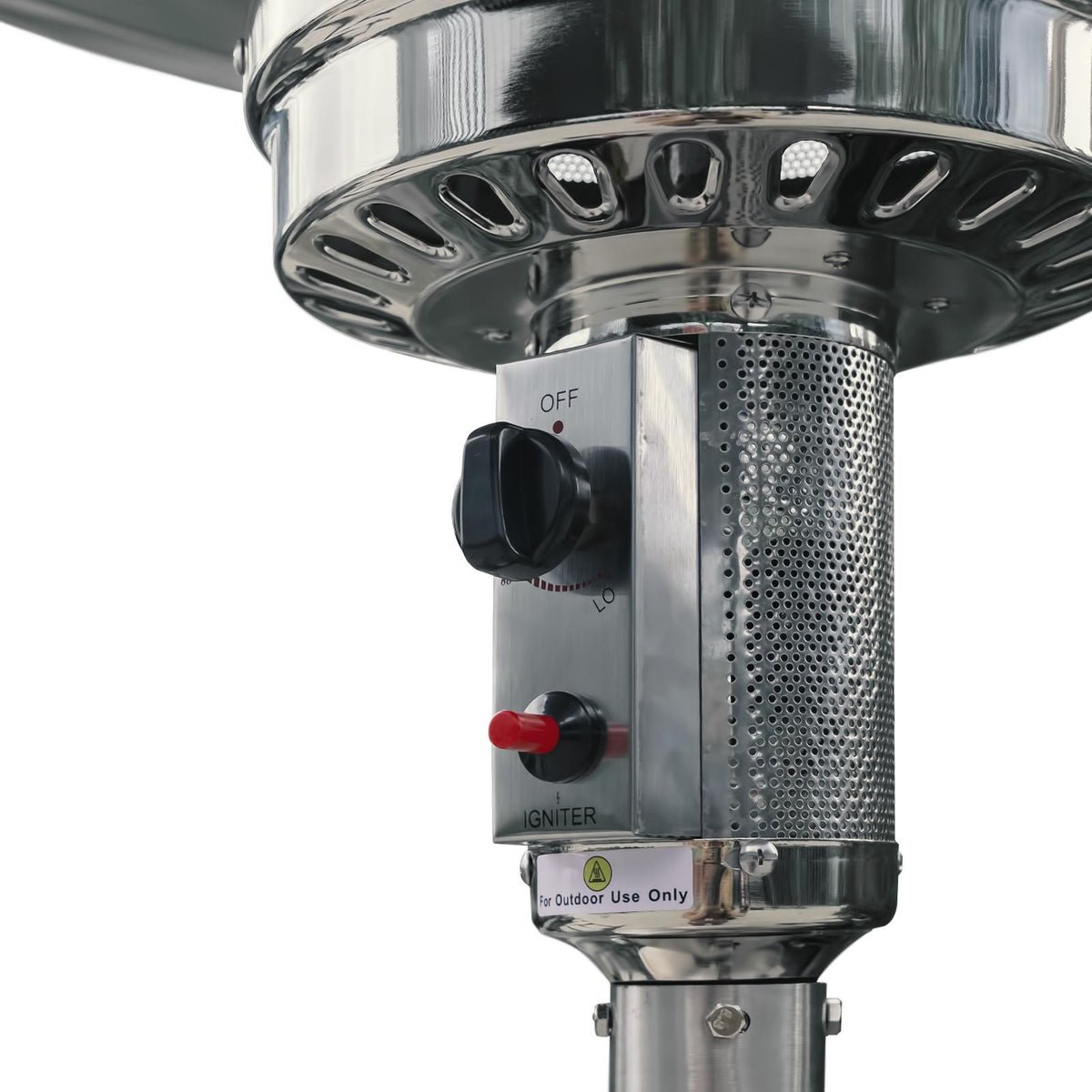 ALAREWO 46000BTU Stainless Steel Propane Patio Heater for dinner party , family gathering , garden , backyard , restaurant , coffee shop , schools XH