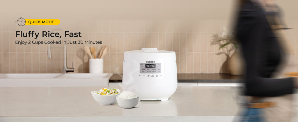 6-Cup / 1.5 Qt. (Uncooked) Micom Rice Cooker and Warmer, Steamer basket, 11 Operating Modes: White Rice, Brown Rice & More, Nonstick Inner Pot, Made in Korea, Small Rice Cooker, Multi Cooker, CR-0641F