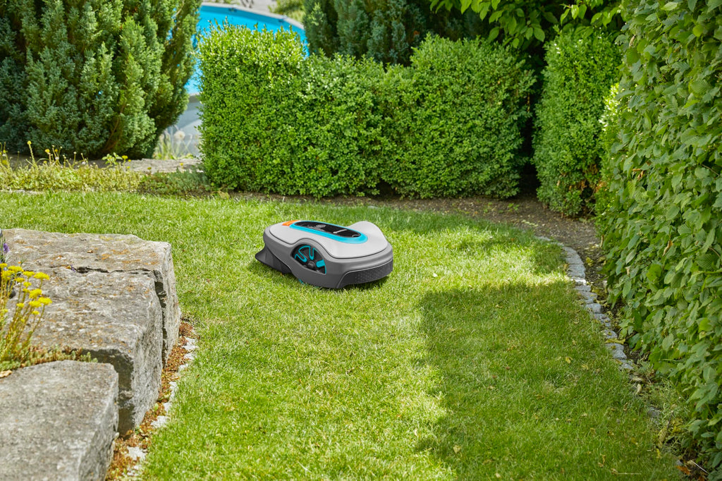 15101-20 SILENO Life - Automatic Robotic Lawn Mower, with Bluetooth app and Boundary Wire, one of quietest in its Class, for lawns up to 8100 Sq Ft, Made in Europe, Grey
