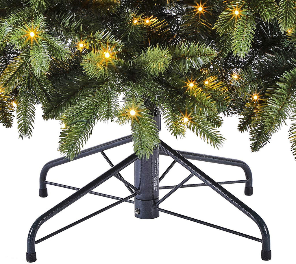 Evergreen classics 7.5 ft Pre-Lit BrentPine Artificial Christmas Tree