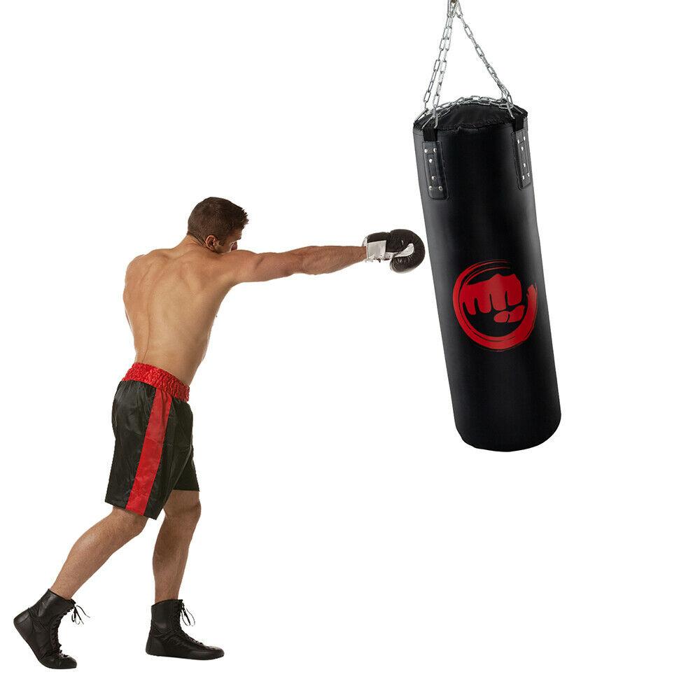 No-rip Filled Heavy Punching Bag for and KicGreat for Boxing, MMA, Muay Thai and Kickboxing for Best Fitness Workouts