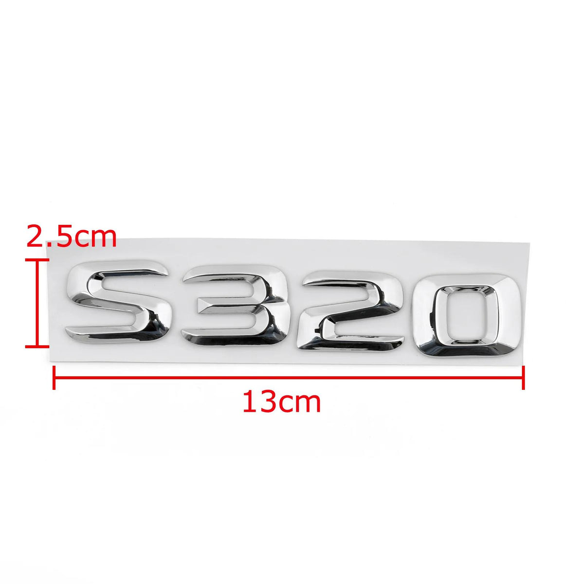 S320 S-Class CDI 4MATIC Chrome Car Trunk Rear Emblem Badge Letters S320 Generic