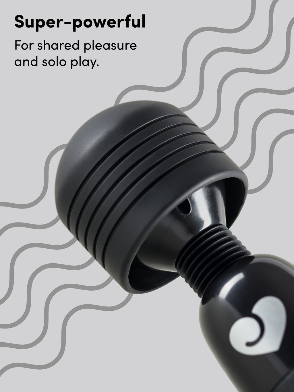 Lovehoney Extra Powerful Multispeed Plug In Massage Wand Vibrator, Black | Black