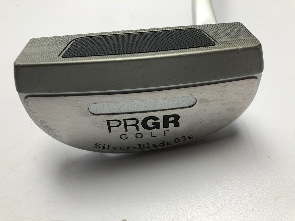 Used Prgr Silver Blade 03s Mallet Golf Putters