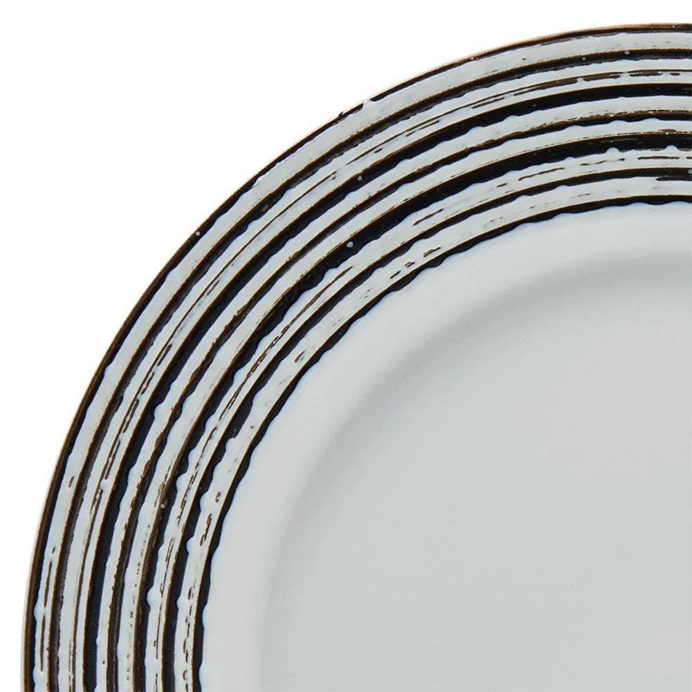 Bryson White 16 Piece Dinnerware Set, Service for 4