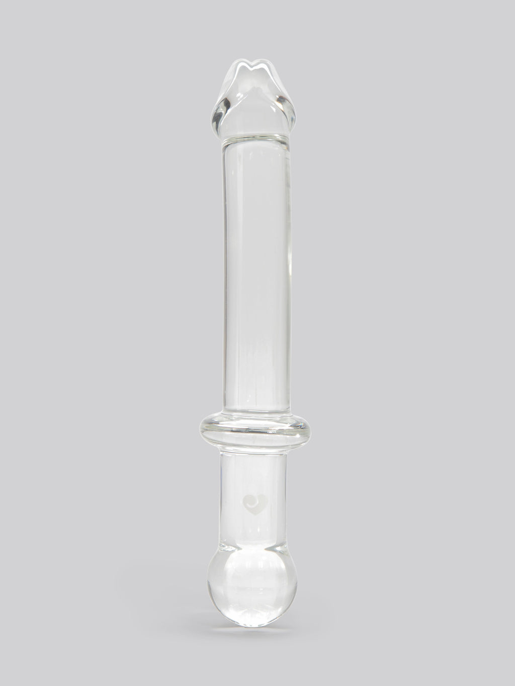 Lovehoney Realistic Sensual Glass Anal Dildo, Clear