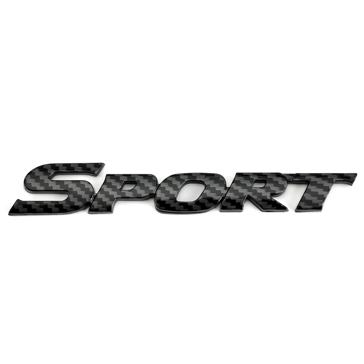 3D Metal Sport Logo Car Trunk Tailgate Emblem Badge Decal Sticker Carbon Generic