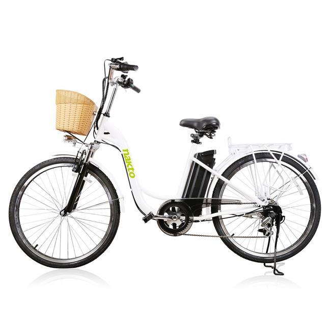 NAK-CAMFW 26 ft. Female Camel City Electric Bicycle, White
