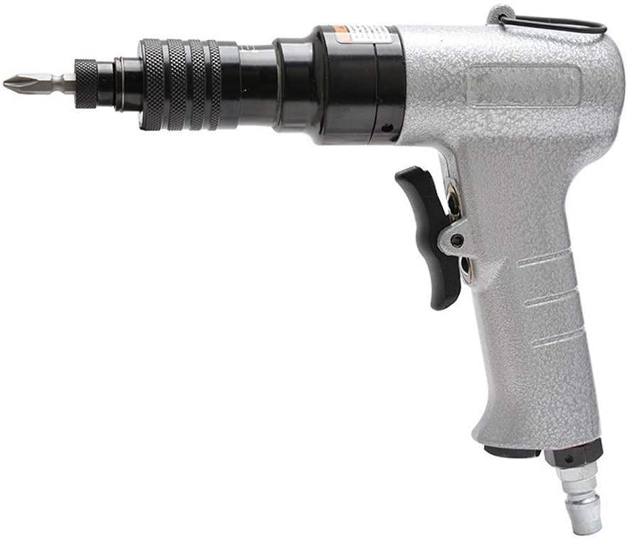 LIANGANAN Screwdriver High Strength Pneumatic Screwdriver, Positive and Negative Wind Batch Industrial Grade Hand Tool Multifunction and Ergonomic Tools