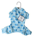 Lookin Good Heart Fce Dog Pajamas - Blue (8 Pack)