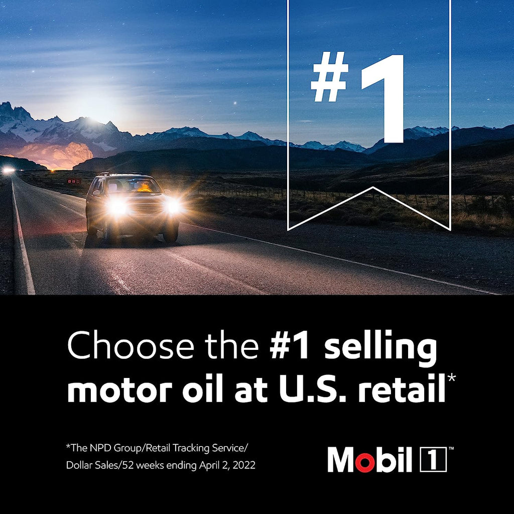 Mobil 1 Truck &amp; SUV Full Synthetic Motor Oil 5W-30, 5 Quart