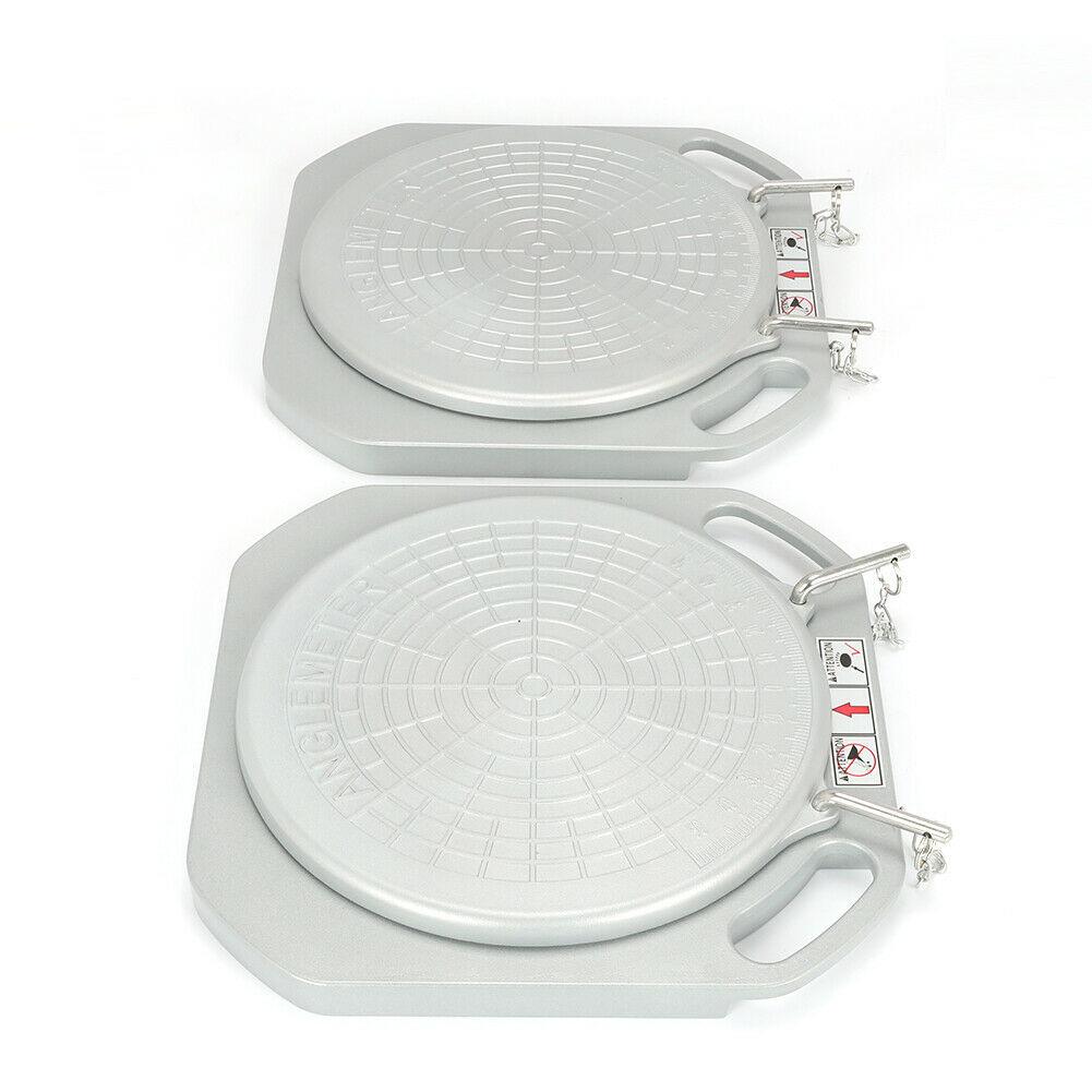 Heavy Duty 2 Wheels Durable Car Front End Wheel Alignment Turntable Plates Tools