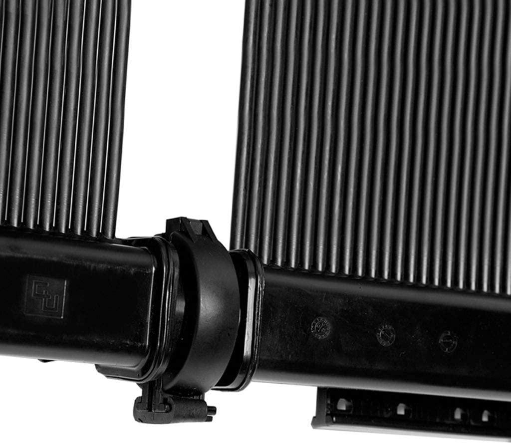 SolarPoolSupply Industrial Grade DIY Solar Pool Heating System Kit - Lifetime Limited Warranty - Strapless Mounting Design [4-4x12.5/200 Square Foot Coverage]