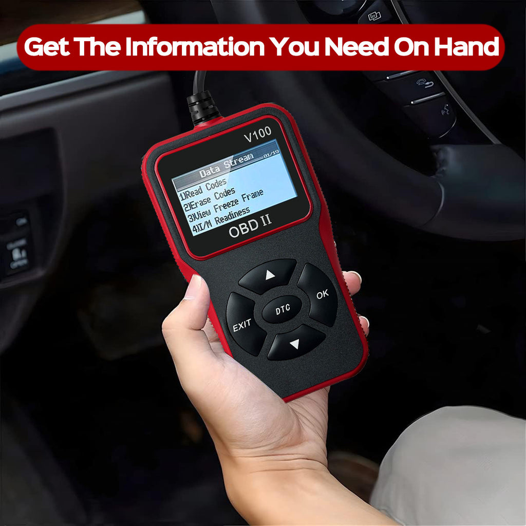 Automotive OBD2 Scanner Code Reader Engine Fault Code Reader Scanner Can Diagnose Scan Tool For All OBD II Protocol Cars Since 1996