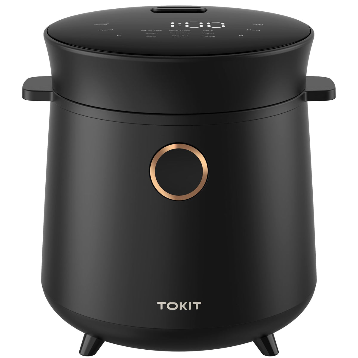 Compact Mini Rice Cooker Small Kitchen 3-Cup (Uncooked) / 6-Cup (Cooked), Non Stick Ceramic Inner Pot Rice Maker, 24H Timer Delay, Auto Keep Warm, 9 Functions Multicooker For Brown Rice, Steam, Soup