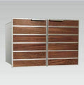 Madera 30x20" Integrated SS and Ipe Horizontal Dry Storage Pantry