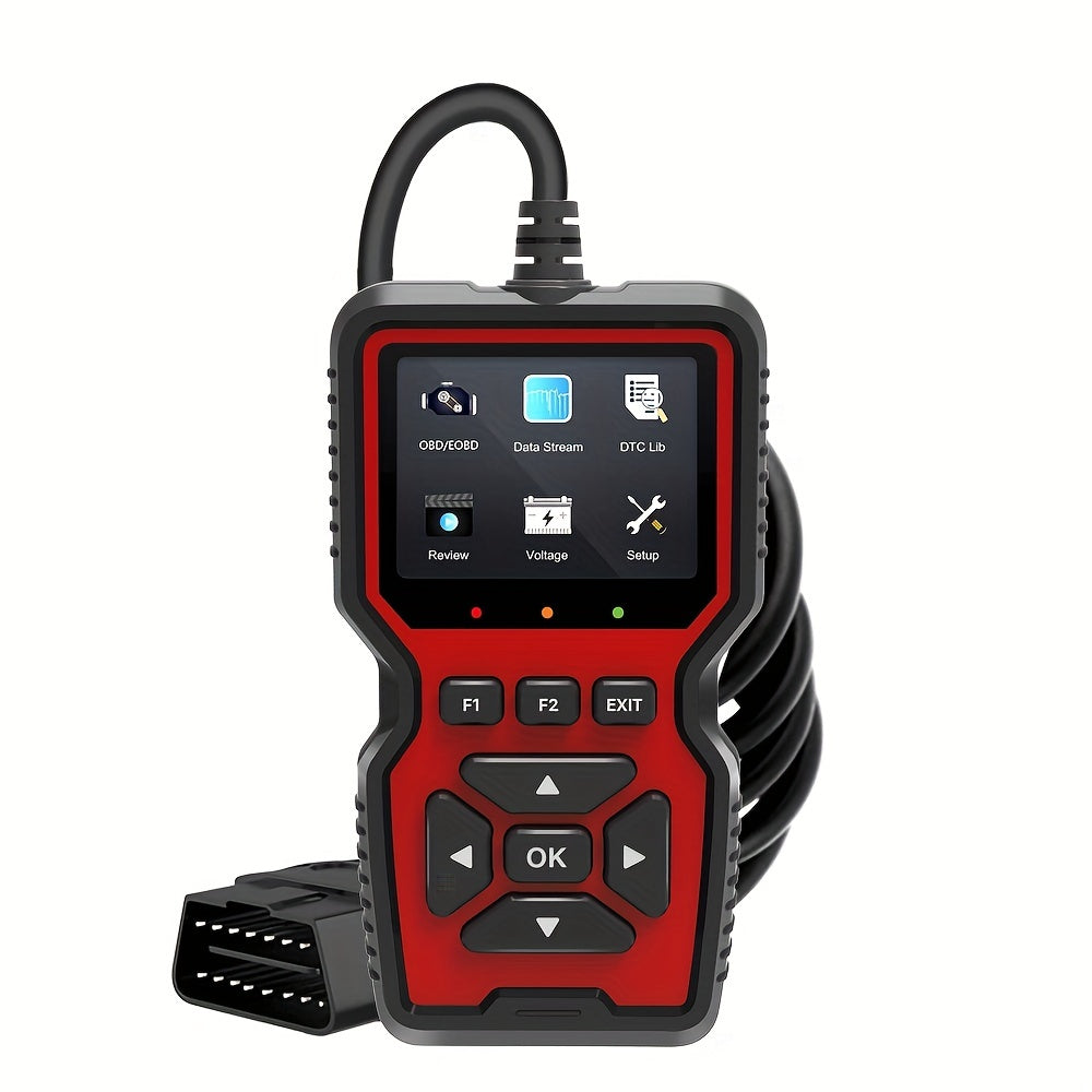 Scanner Fault Diagnosis Tester V519 OBD2 Muti-Languages Support Read & Clear Fault-Code Comprehensive Fault Diagnosis Instrument