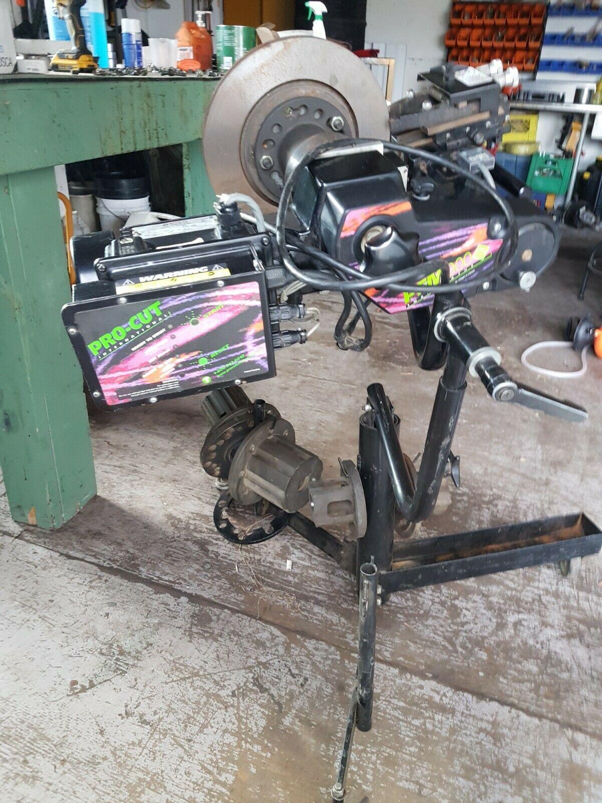Pro cut PFM900 On vehicle brake smart lathe