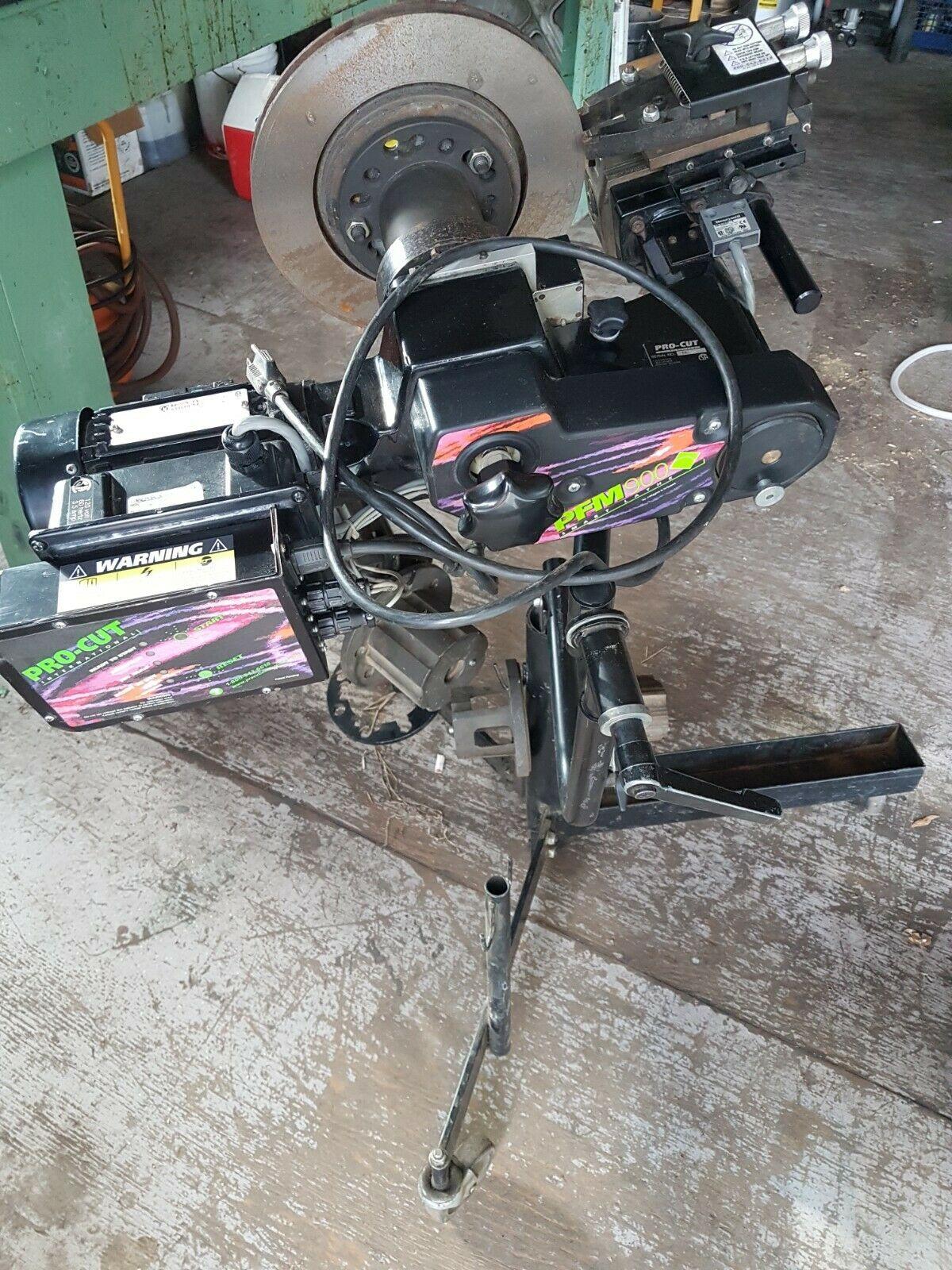 Pro cut PFM900 On vehicle brake smart lathe
