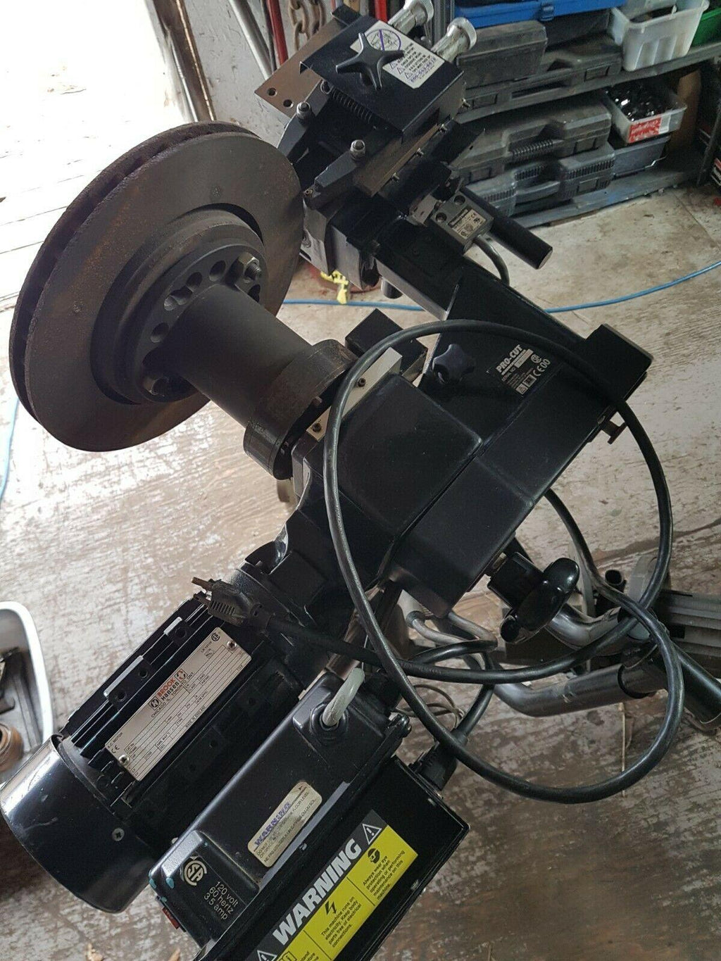 Pro cut PFM900 On vehicle brake smart lathe