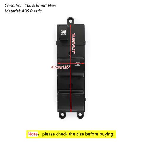 2007-2015 Nissan Navara D40 Electric Power Window Switch Control 25401EB30B Fits Generic
