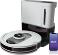 Shark AV2511AE AI Robot Vacuum with XL Self-Empty Base, Bagless, 60-Day Capacity, LIDAR Navigation, Home Mapping, Silver &amp; Black