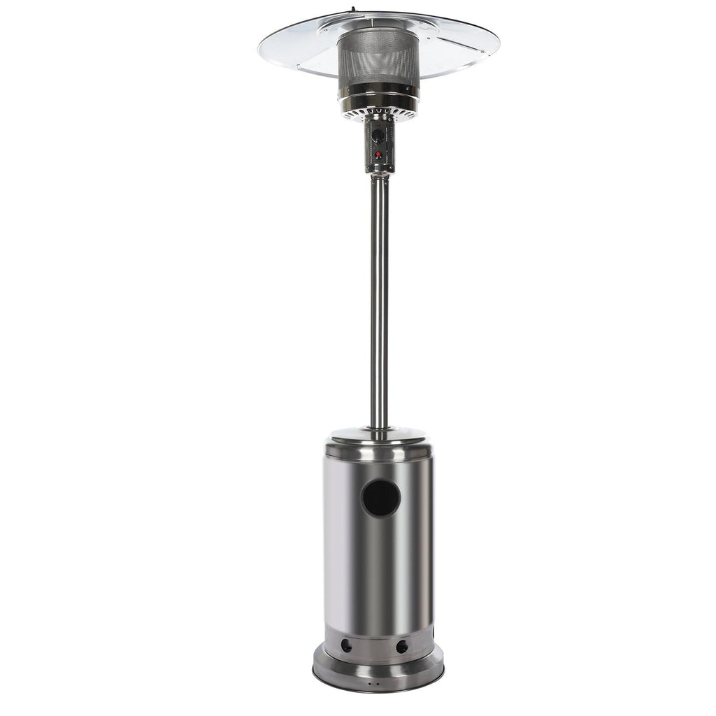 Wyongtao Outdoor Patio Heater With Wheels,Propane 46,000 BTU Premium Outdoor Patio Heater