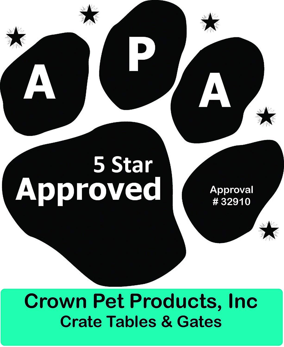 Crown Pet Products Pet Crate End Table