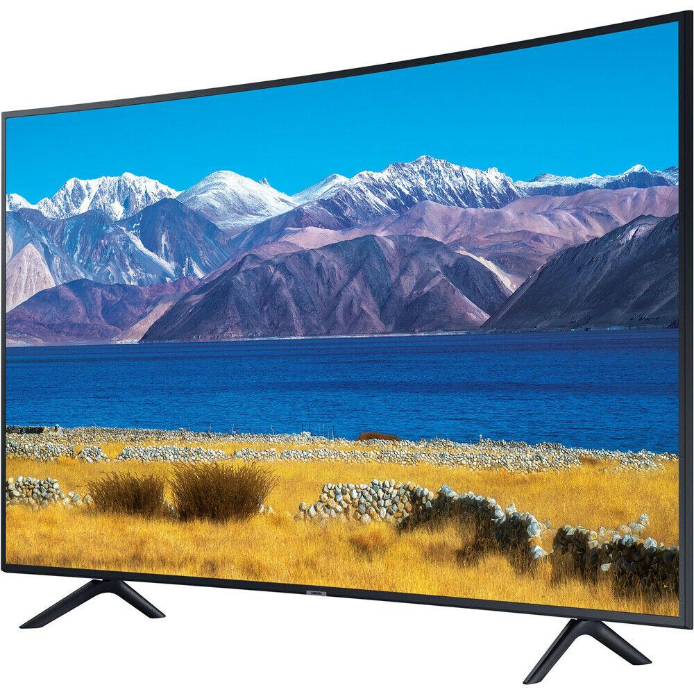 samsung 55" hdr 4k uhd smart curved tv 2024 model with 1 year extended warranty