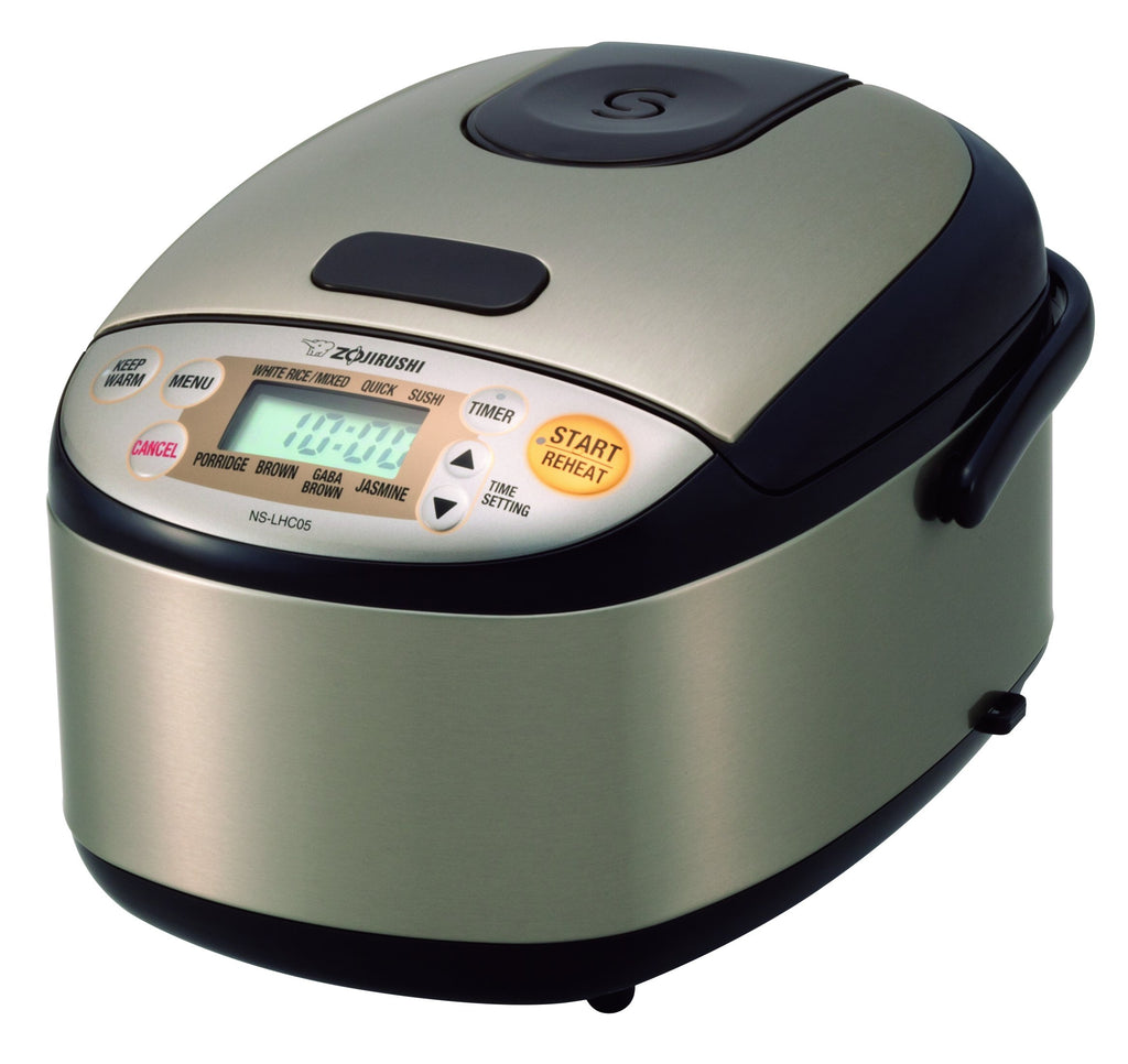 NS-LHC05 Micom Rice Cooker & Warmer,  Dark Brown, 3 Cups Uncooked