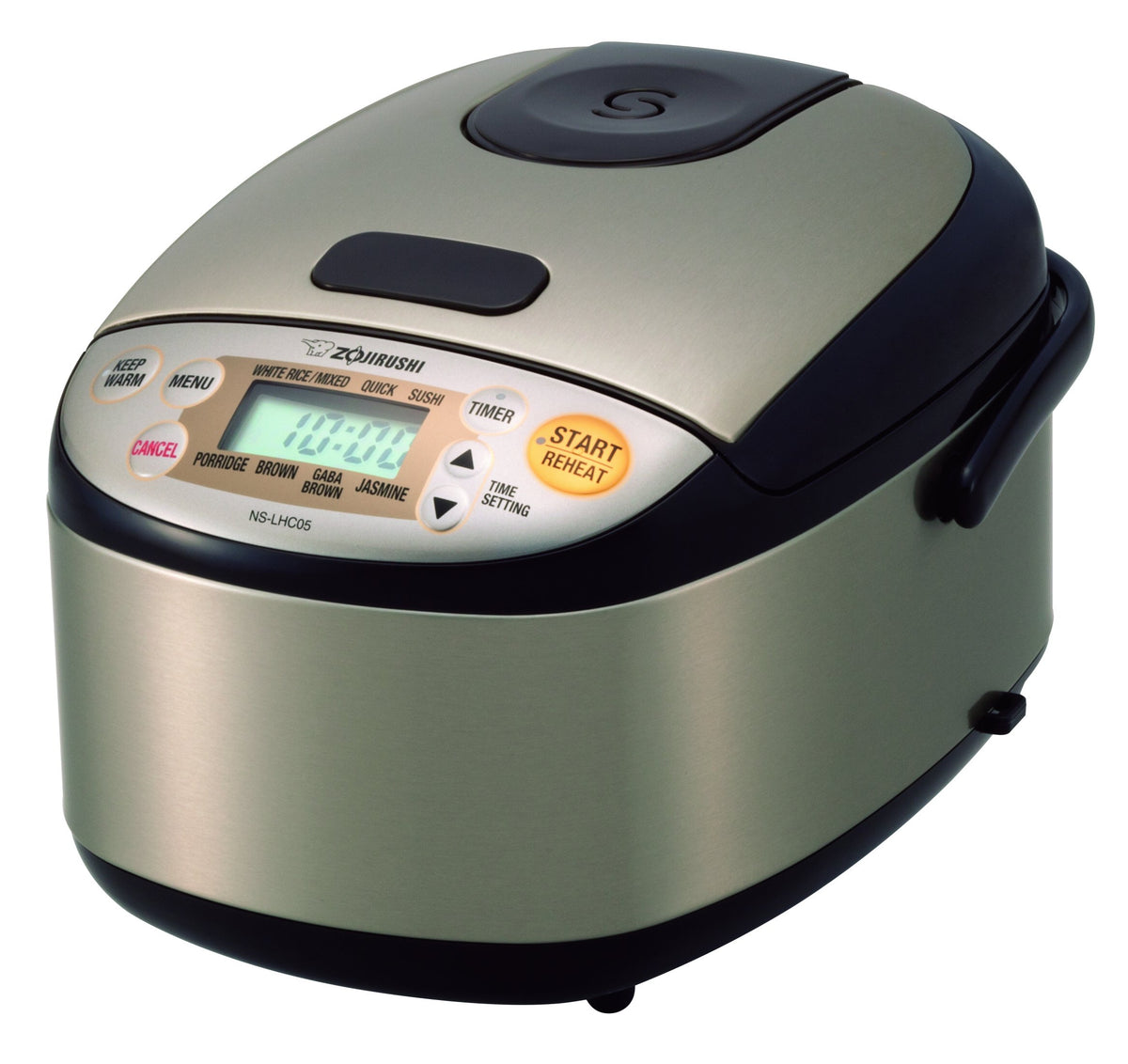 NS-LHC05 Micom Rice Cooker & Warmer,  Dark Brown, 3 Cups Uncooked