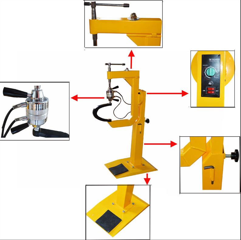 Timing Ranger Heavy-Duty Tire Vulcanizer 110V 1000W 190151