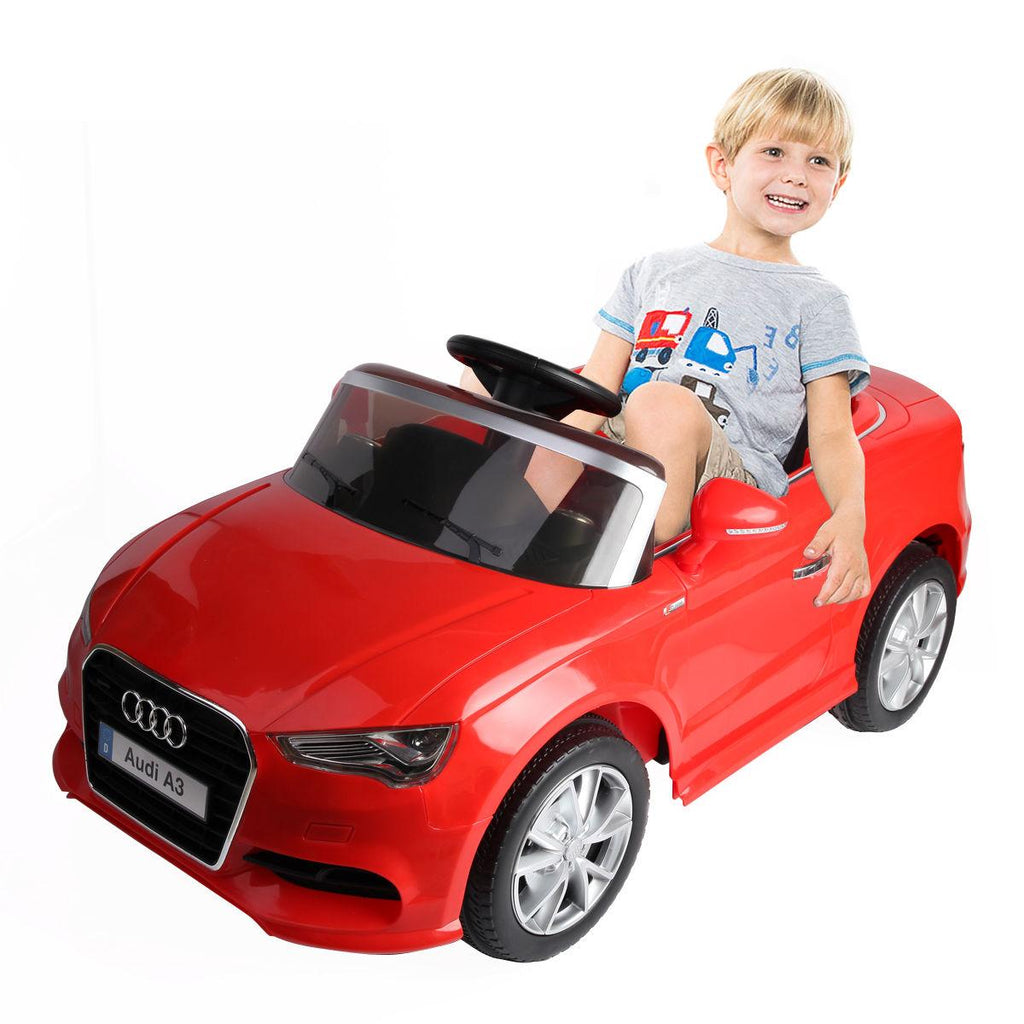 Goplus 12V Audi A3 Licensed RC Kids Ride On Car Electric Remote Control LED Light MP3 Music