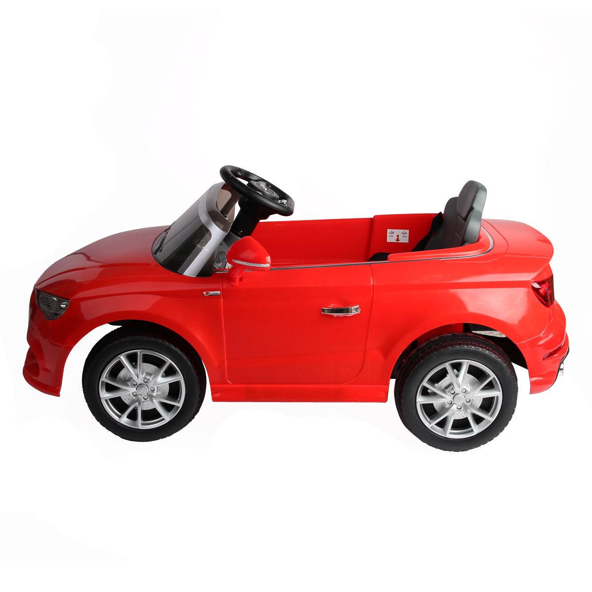 Goplus 12V Audi A3 Licensed RC Kids Ride On Car Electric Remote Control LED Light MP3 Music