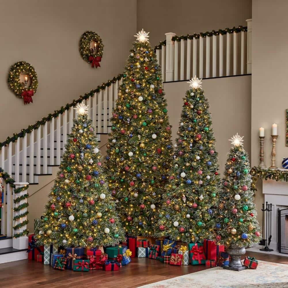 7.5 ft Sparkling Amelia Pine Christmas Tree