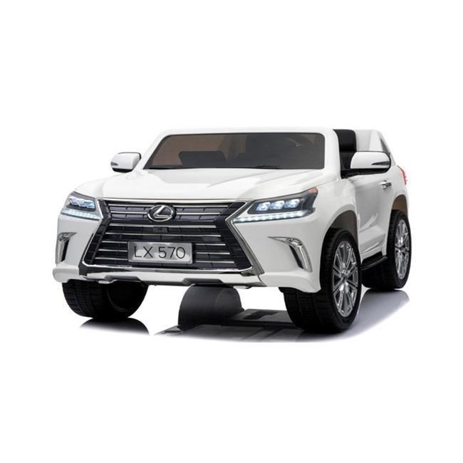 Best Ride on Cars 856511008185 Lexus LX-570 Model Car, White