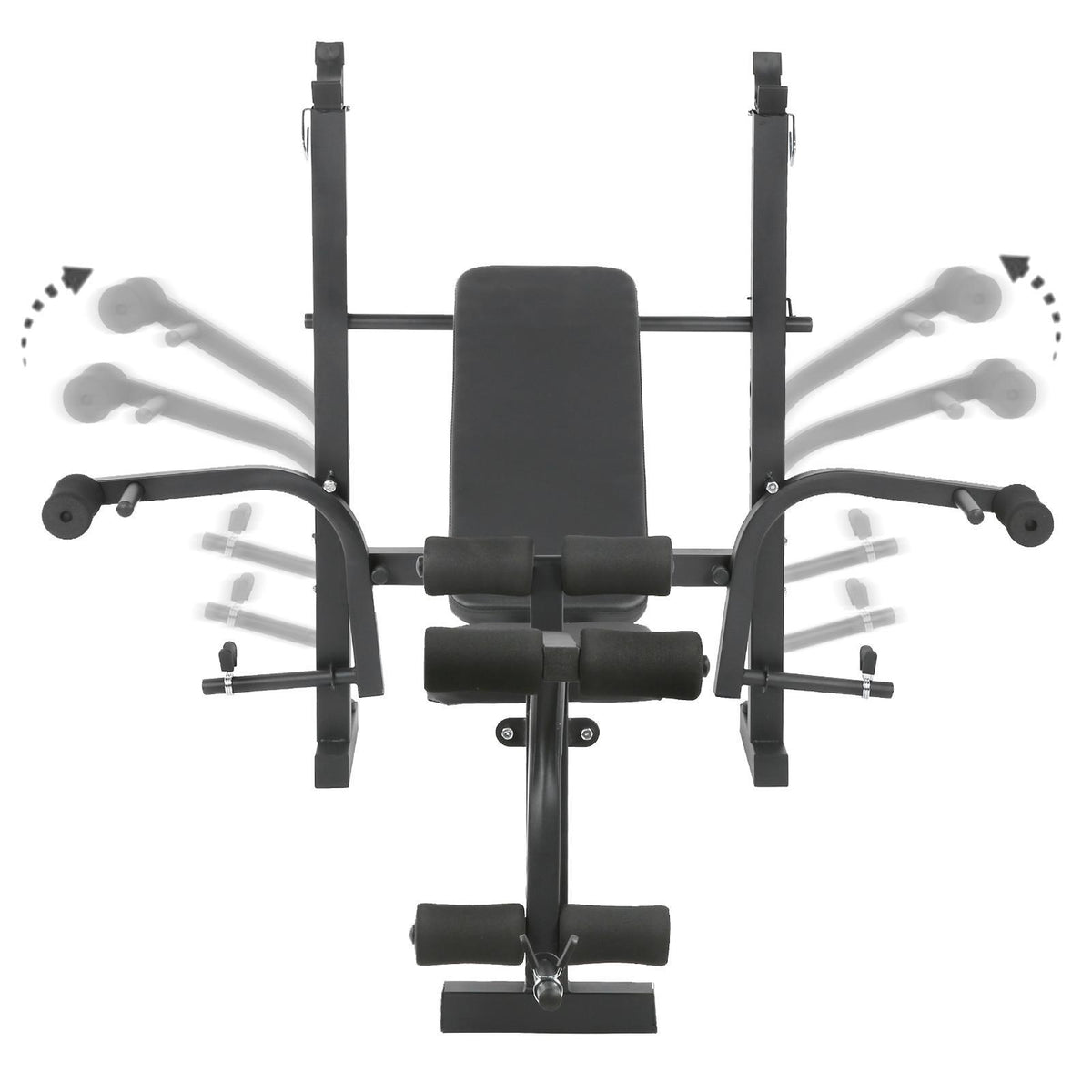 Zerone Multifunctional Household Fitness Adjustable Weightlifting Bench Exercise Equipment,Adjustable Weightlifting Bench