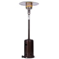 RTAJDOS Outdoor Gas Heater, Portable Heater, 88 Inches Tall Premium Standing Patio Heater, With Auto Shut Off And Simple Ignition System, Wheels And Base Reservoir RT
