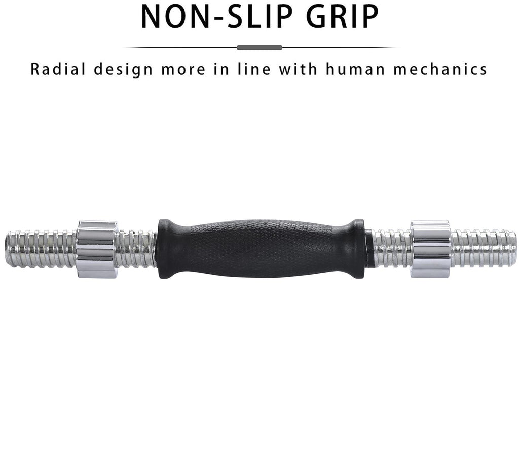 Dumbbells Set of 2, Non-Slip Adjustable Dumbbells Set with 6 Dumbbell Plates, Fitness Dumbbells Set for Adults Men Women, Home Fitness Equipment Gym Workout Strength Training, Black, W16333