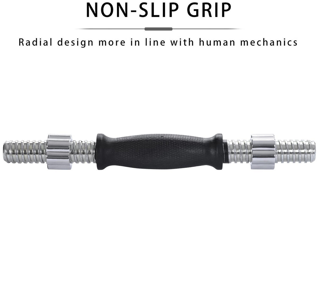 Dumbbells Set of 2, Non-Slip Adjustable Dumbbells Set with 6 Dumbbell Plates, Fitness Dumbbells Set for Adults Men Women, Home Fitness Equipment Gym Workout Strength Training, Black, W16333