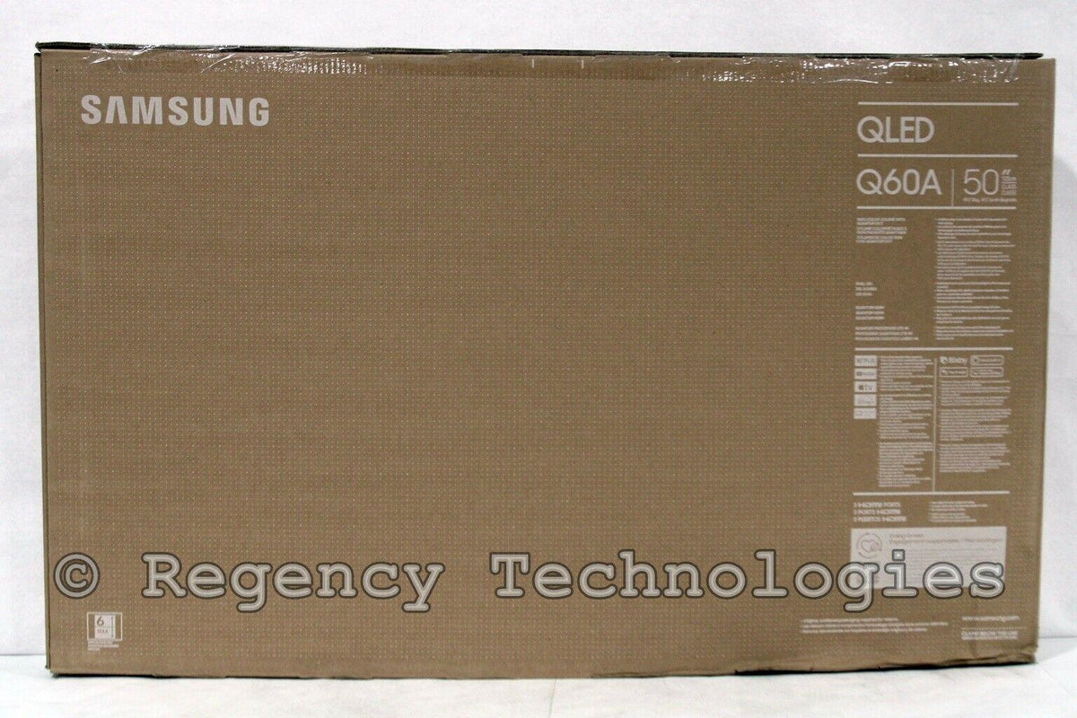 samsung 50" class q60a series qled 4k smart tv | qn50q60aafxza | factory sealed