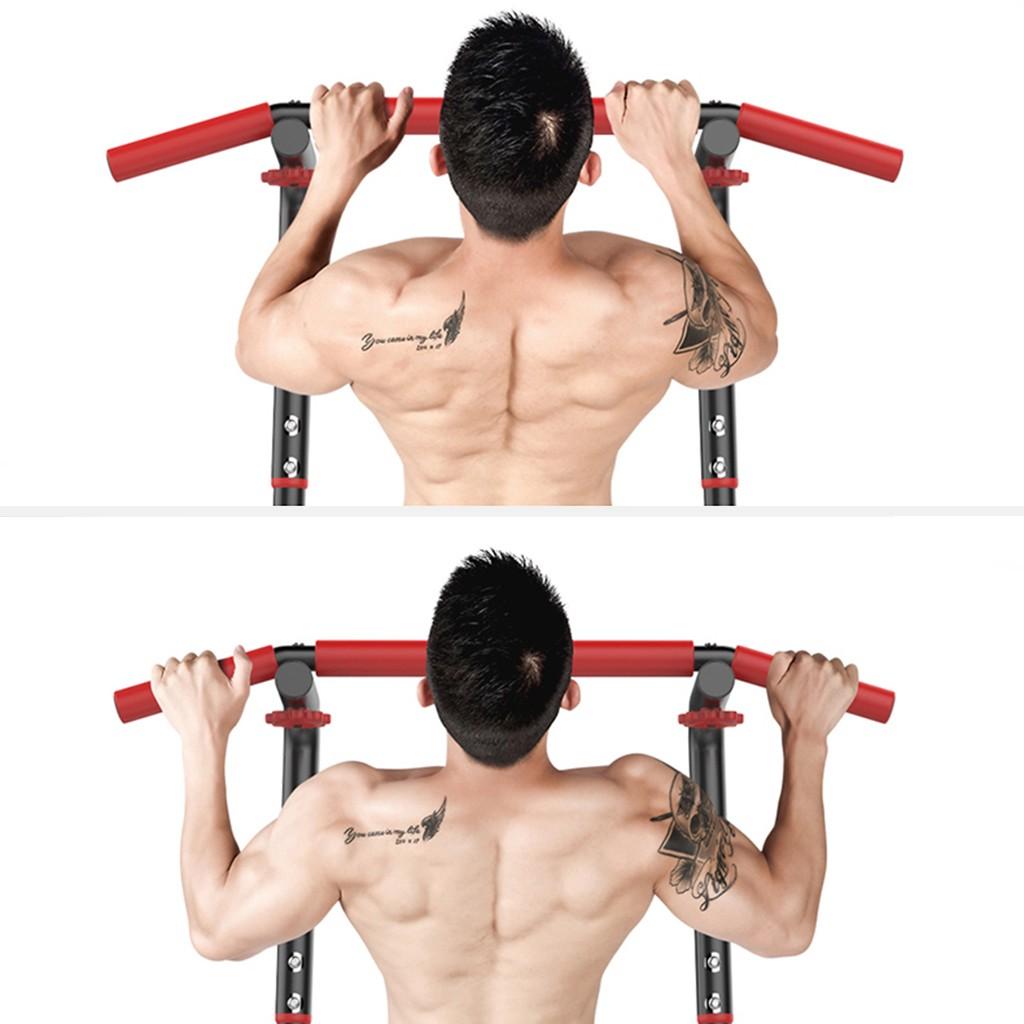 YOHOME PRODUCTS Adjustable Chin Up Stand Pull Up Bar Dip Power tower Home Gym Fitness Workout