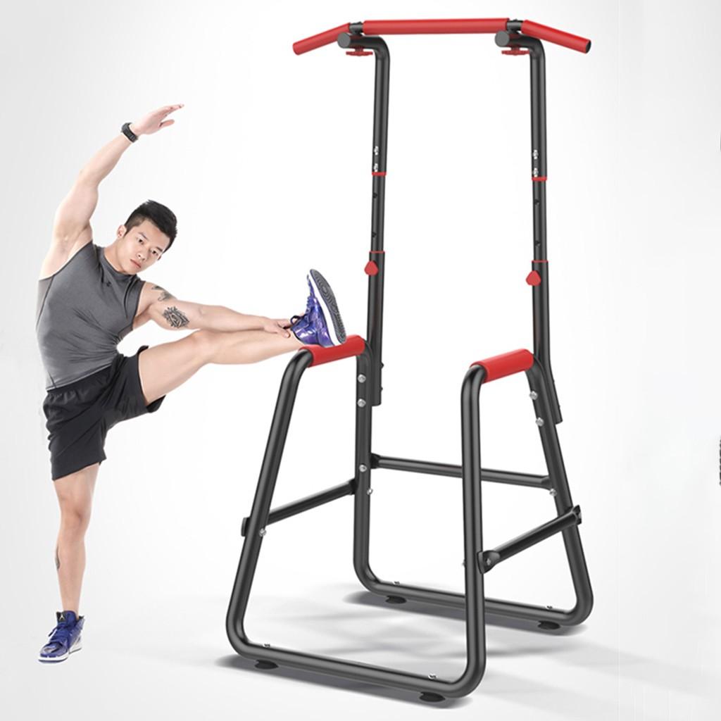 YOHOME PRODUCTS Adjustable Chin Up Stand Pull Up Bar Dip Power tower Home Gym Fitness Workout